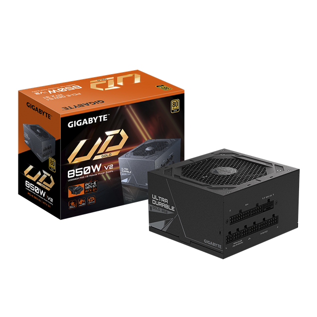 850W Gigabyte GP-UD850GM PG5 V2 Modular 80 Plus Gold PSU